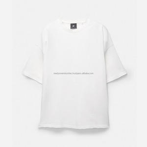 Customized High Quality 100% Pure Cotton Product Weight of 300gsm <b>Street</b> Style Men's T-Shirt - Product Image 5