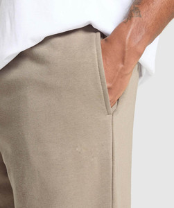 Jogging pour homme en coton brun, dernier design, séchage rapide, lavé, respirant, ample, jambe droite, avec poches latérales - Product Image 4