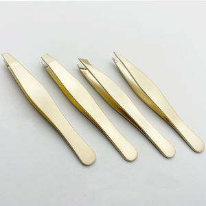 Pinzas duraderas de acero inoxidable para aplicación de extensión de pestañas, herramienta de alta precisión para técnicos de salón - Product Image 4