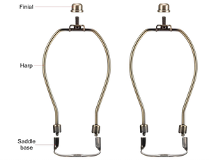 Direkt vom Hersteller: Universelles Metall-Lampenständer-Set mit Endstück & Abnehmbarem Lampenschirmrahmen für DIY-Beleuchtung - Product Image 3