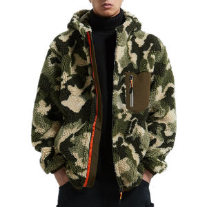 Dans une couleur unie bonne qualité meilleur fournisseur veste d'hiver fait à la main doux au toucher tissu polaire vestes pour hommes - Product Image 6