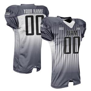 T-shirt de rugby rouge à séchage rapide personnalisable pour homme, coupe ample, nom d'équipe personnalisé, football américain, ensemble manches courtes respirant - Product Image 4