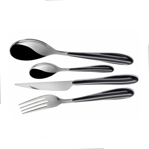 Top Quality Luxurious Style Cutlery Kitchenware Items Unique Design Metal Knife Spoon Fork <b>Flatware</b> <b>Set</b> for Banquet Weddings - Product Image 4