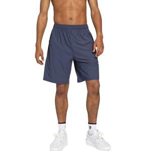 Pantalones cortos deportivos informales para hombre ODM, pantalones cortos deportivos grandes para correr de tela de malla de tres cuartos transpirables de secado rápido para hombre - Product Image 5