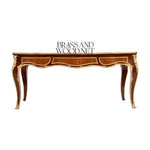 Luxury Classic <b>Wooden</b> Coffee <b>Table</b> And <b>Side</b> <b>Table</b> Set - Product Image 4