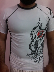 Rashguard de Jiu Jitsu Brasileño Personalizado de Secado Rápido con Estampado por Sublimación para Hombre, Ropa de Artes Marciales, Rashguard de MMA Sin Gi - Product Image 6