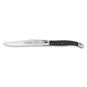 Set di 4 coltelli da bistrot per bistecca da 11,5 cm. (3 Claveles 01481) - Product Image 2
