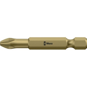 WERA Bit 855/4 TH 1/4" PZD 3 Extra Hard Torsion Zone <b>Screwdriver</b> Bit 50mm Length Pack of 10 - Product Image 1