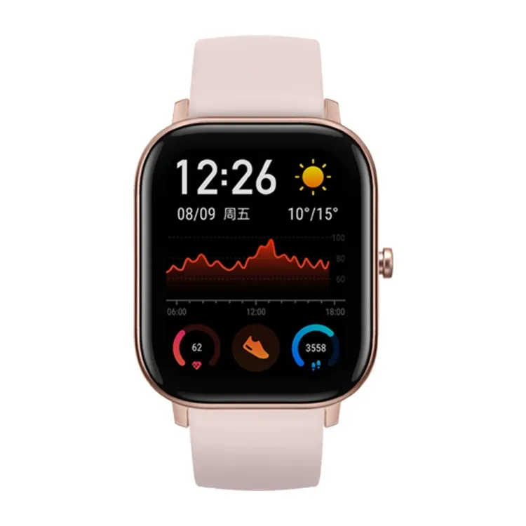 High quality Original Xiaomi Youpin Amazfit GTS 1.65 inch AMOLED Screen Bluetooth 5.0 5ATM Waterproof Smart Watch