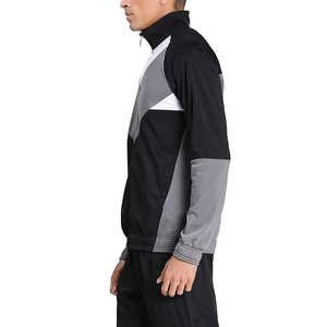 Vente en gros de vêtements de sport, vêtements de jogging unis pour hommes, survêtement personnalisé avec logo et design chaud pour hommes, survêtement à fermeture éclair - Product Image 5