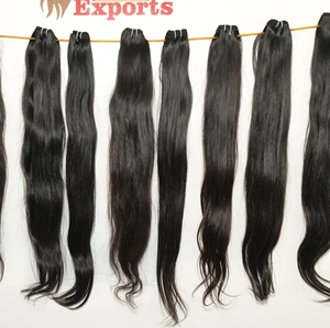 วิกต่อผมมนุษย์ผมต่อทรงตรงทำจาก10A ธรรมชาติวิกต่อผมทรงตรงสีดำไม่ผ่านกระบวนการ - Product Image 2