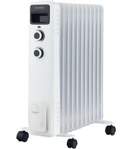 Radiatore a olio Laverton da 2500 W a 11 elementi (Niaros 301015016) - Product Image 1