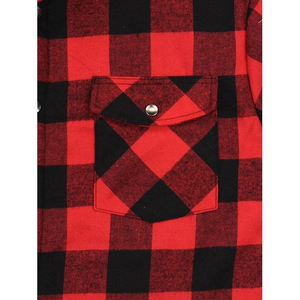 <b>Mens</b> <b>Flannel</b> Shirt <b>Jackets</b> Quilted Lined Long Sleeve Warm up Plaid Man Shirt <b>Jacket</b> for Winter Season 2024-25 - Product Image 3