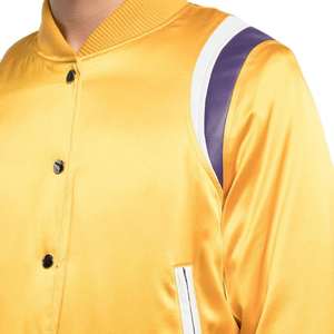 Venta al por mayor de los hombres de invierno Softshell chaqueta de bombardero transpirable Color sólido chaqueta de lona estilo de la calle abrigo de hombre - Product Image 4