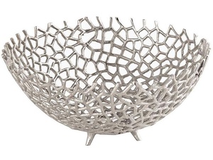 Extravanza - Tazón de Servir de Aluminio Estilo Americano Sostenible, Decoración para el Hogar y Restaurantes, Color Personalizado Disponible, Estilo Indio - Product Image 2