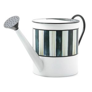 Bidon d'eau galvanisé élégant et fonctionnel avec une finition blanche et noire idéale pour l'entretien professionnel du jardin - Product Image 2