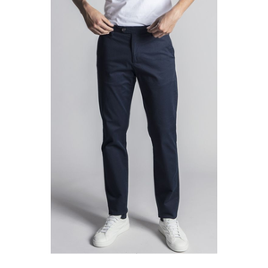 Pantalones chinos ajustados a la moda OEM para hombre, informales, elásticos, de cintura baja, antiarrugas, planos y rectos, para verano en Bangladesh - Product Image 3