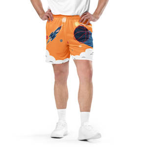 Vente en gros de shorts de basket-ball avec logo brodé pour hommes, shorts de basket-ball en nylon, polyester et élasthanne, pour entraînement sportif - Product Image 4