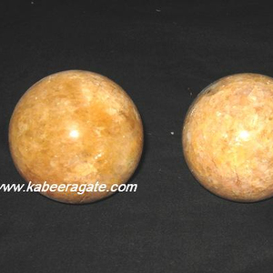 ขายส่งพลอยทรงกลม: ควอตซ์สีทอง - Product Image 2