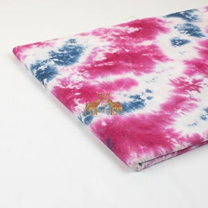 Multi-Color Tie-Dye Printed Cotton Fabric Unique Handcrafted Textile for Dresses <b>Crafts</b> Bags Curtains - Product Image 5