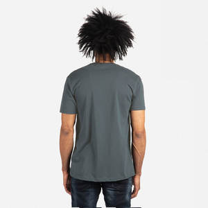 "Next Level Indigo Camiseta unisex de algodón con cuello redondo-Algodón premium-Mezcla de poliéster Transpirable 100% Algodón" - Product Image 4