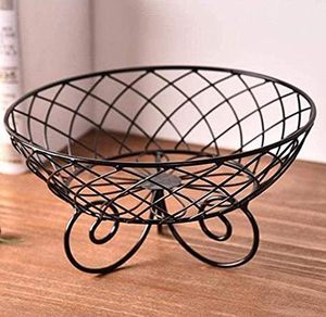 Panier en fil métallique décoratif pour la maison et la cuisine Utilisations polyvalentes de stockage Fabriqué à partir de fil métallique de haute qualité - Product Image 2