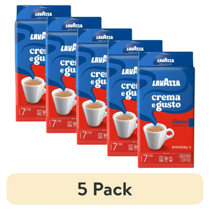 กาแฟบดสำเร็จรูป เครมา อี กุสโต รสชาติเข้มข้น คั่วแบบอิตาเลียน ผสมอาราบิก้าและโรบัสต้า บรรจุภัณฑ์พรีเมียม (แพ็ค 5 กล่อง) - Product Image 3