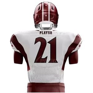 Maillot de football américain 100 % polyester respirant, grande taille, impression de logo personnalisé, vêtements d'équipe, vêtements de sport - Product Image 5