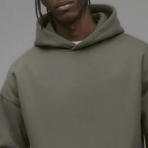 Wholesale Stylish Drop Shoulder Trendy New Collection <b>Hoodie</b> 2026 / High Quality Custom Design <b>Oversize</b> Pullover <b>Hoodie</b> <b>For</b> <b>Men</b> - Product Image 2