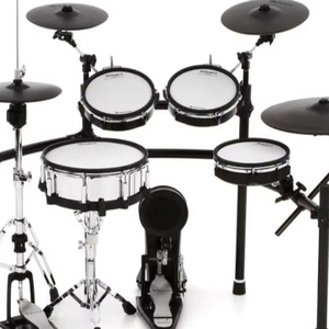 Newly Stocked Alesiss Pros <b>Kit</b> <b>Electronic</b> Drum Set 11-Piece for Alesis STRIKEPRO-SE Stainless Steel Sheepskin Drum Heads - Product Image 1