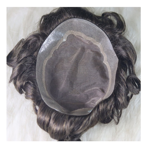 Tupé 100% Original de Cabello Indio Remy para Hombre, Base de Malla Mono PU con Textura de 38 mm, 120% de Densidad, Fabricación BD - Product Image 6