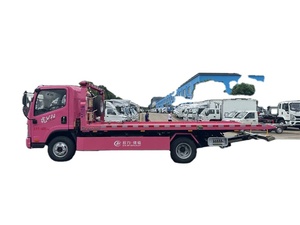 Camión de Rescate FAW 4x2 LHD con Elevador de Ruedas, Grúa de Remolque de Alta Calidad de 5 Toneladas, Usado, Transmisión Manual, Combustible Diésel - Product Image 2