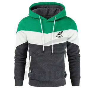 Jersey de algodón 100% personalizable para hombre, sudaderas con capucha térmicas, estilo único, técnica teñida lisa, Letra de invierno forrada transpirable - Product Image 1
