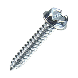 Viti autofilettanti a flangia esagonale con scanalatura, zincate bianco-azze, M6-M14 4.8 X 1.6, <span class=keywords><strong>senza</strong></span> rondella, viti di sicurezza - Product Image 3