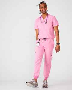 Uniforme Médico Personalizado para Hospital con Logotipo, Traje de Médico de Manga Corta de Primera Calidad - Product Image 1