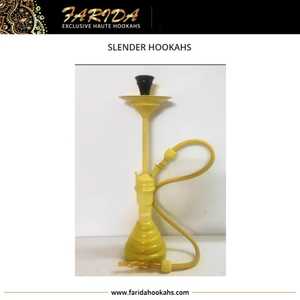 ชุดชิชาอียิปต์โลหะขนาดเล็กหรูหรามีเอกลักษณ์แจกันเคลือบเงาแบบบางสวยงาม - Product Image 3