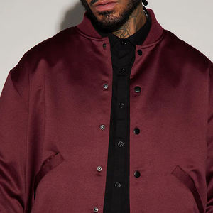 Vestes Bomber Varsity Personnalisées Étiquettes Personnalisées Séchage Rapide Respirant Vestes Varsity Homme pour Homme - Product Image 4