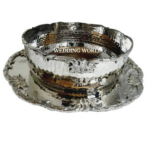 Bol à chocolat en acier inoxydable de qualité supérieure bol doux fait à la main forme ronde concepteur nouveau bol à chocolat - Product Image 2