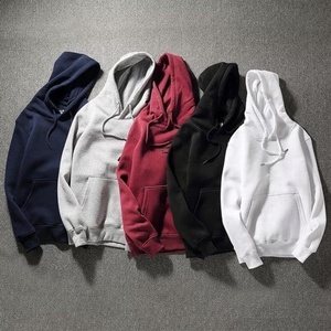Sweat à capuche en éponge française Logo personnalisé 280 320 Gsm poids lourd blanc 100% coton lourd surdimensionné en vrac sweat à capuche hommes - Product Image 4