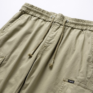 Pantalon de jogging pour hommes de haute qualité pantalon de survêtement personnalisé de qualité supérieure avec poches haut coton polyester motif droit lavage coloré - Product Image 6