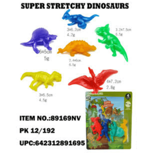 ของเล่นไดโนเสาร์และหุ่นยนต์ยืดหยุ่นได้ 89169 ชิ้น ของเล่นสัตว์ป่าพลาสติกเพื่อการศึกษาสำหรับเด็ก - Product Image 1