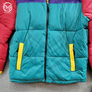 แจ็กเก็ตขนเป็ดแวววาวของผู้ชายเสื้อโค้ทแฟชั่นออกแบบได้ตามที่ต้องการ - Product Image 4