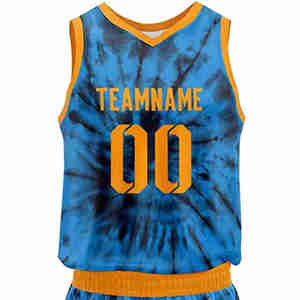 Uniforme de basket-ball personnalisé de haute qualité séchage rapide 100% polyester confortable respirant motif 3D 220g tissu unisexe personnalisé - Product Image 4