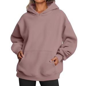Sudaderas Unisex con Interior de Felpa Cálida, Tejido Suave y Transpirable, Estilo Casual Holgado, Moda Urbana, Fabricante OEM ODM Directo 2026 - Product Image 4