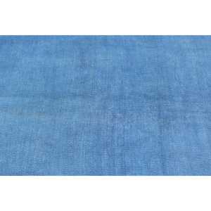 Alfombra Turca Vintage, Alfombra Grande de 4.9x10.4 pies (150x316 cm), Alfombra de Lana Azul Ombré - Product Image 5