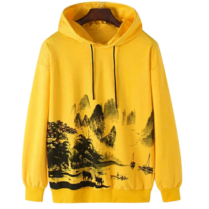 JOXAI SPORTSWEAR Sudaderas con Capucha Unisex de Invierno, 100% Algodón, Ecológicas, Antiarrugas, Corte Regular Informal - Product Image 1