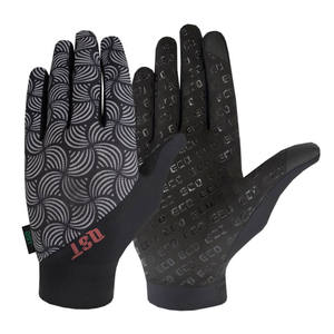 wholesale Full Finger Cycling <b>Gloves</b> Breathable <b>Mesh</b> Anti-Slip Palm Touchscreen Compatible breathable Custom Logo & Design - Product Image 2