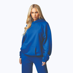 Survêtements décontractés en polyester et coton grande taille pour femmes broderie personnalisée logo respirant survêtements longs ensembles de vente en gros pour l'été - Product Image 4