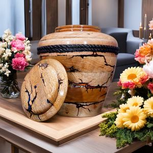 Urna para Cenizas Humanas, Grande para Adultos, Personalizada para Entierro, Urnas de Madera para Cenizas Humanas - Product Image 3