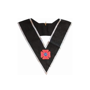 ปลอกคอเมสัน AASR ระดับ 30 - ปลอกคอ AKAES สีน้ำเงินรอยัล สำหรับฟรีเมสัน  ขั้นต่ำในการสั่งซื้อน้อย - Product Image 2